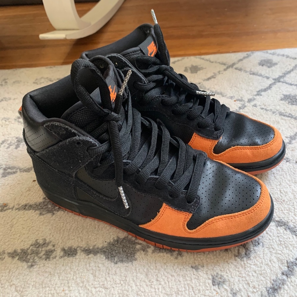 Nike SB Black and Orange